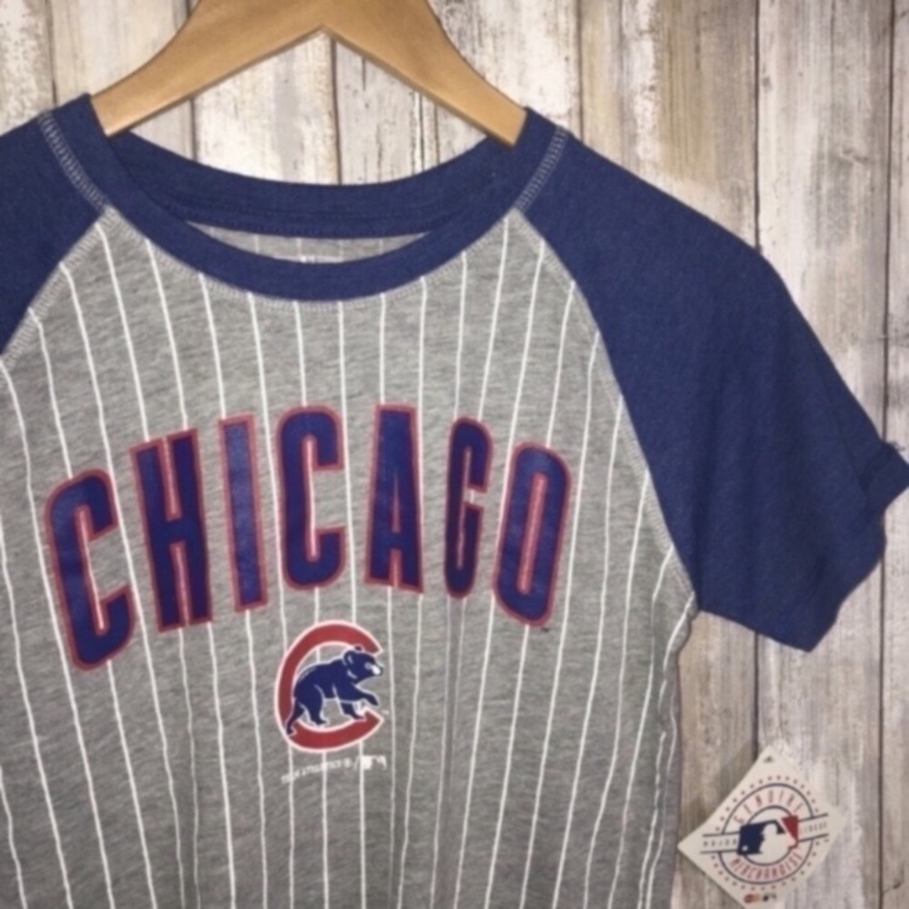NWT MLB Chicago Cubs Baseball Tee - Picture 2 of 6